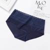 Ropa Interior de Verano para Mujer de Talla Grande Calzones Sexy para Mujer Cintura Media Seda de Hielo Sin Costuras Encaje Levanta Glúteos Ropa Interior para Mujer
