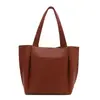 Nueva Bolsa de Hombro Grande de Lona Estilo Retro Europeo Americano 2025 Tendencia Transfronteriza Bolso de Mano Simple Moda Bolso de Hombro Transfronterizo para Mujer