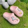 Sandalias de Verano para Padres e Hijos Eva Crocs para Mujer Sandalias Exteriores Antideslizantes Antiolor Zapatillas Eva Baotou para Hombre Venta al por Mayor