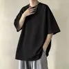 Camiseta de Manga Curta para Adolescente 2026 Esportiva Modelagem Solta Marca Trendy Nova Camiseta de Manga Curta Gola Redonda para Homem Verão