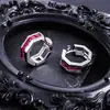 Brincos de Argola Cruzados de Zircônia Transfronteiriços para Homens, Brincos de Argola Lisos, Presilhas de Orelha de Raio, Pingentes de Orelha, Acessórios de Orelha para Mulheres, Amostra de Live do TikTok
