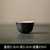Juego de Té Estilo Japonés Wabi-Sabi con Cerámica Rústica, Tetera Colección Tinta Humo Negro, Gaiwan, Taza de Té, Posavasos Venta de Liquidación