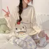Liquidação: Vários Estilos de Pijamas Femininos e Conjuntos de Loungewear Masculinos, Manga Longa, Tamanhos Limitados, Algodão Sintético, Excedente de Fábrica, Adequado para Primavera, Outono e Verão