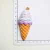 Nuevos Accesorios de Resina de Helado DIY Pegamento de Crema Funda para Teléfono Móvil Imán para Refrigerador Llavero Colgante Material