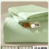 Lençol de cama espessado, escovado, 100% algodão, peça única, adequado para dormitórios estudantis, conjunto de três peças, uso em todas as estações, qualidade Classe A
