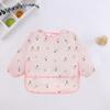 Ropa Retro para Bebé Ropa de Comedor para Bebé Overoles para Niños y Niñas Ropa con Pintura de Dibujos Animados Ropa Estampada de Arroz Ropa de Arroz Impermeable
