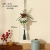 Decorações Penduradas para o Festival do Barco-Dragão de 2026, Leques de Bambu, Penduricalhos de Artemísia para Portas, Sachês para Interior, Sino, Decorações para Porta de Entrada, Penduricalhos para Maçaneta