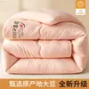 Colcha de Fibra de Soja, Núcleo de Colcha Cálido, Colcha Individual de Invierno para Dormitorio, Colcha de Primavera y Otoño, Colcha de Algodón Engrosada, Colchón de Cama, Adecuada para Todas las Estaciones