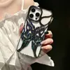 Borboleta Oca 3D Côncava e Convexa Estéreo Adequada para Apple 1615Promax Cor Pura Galvanoplastia Dissipação de Calor Samsung S25 Proteção