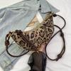Direto da fábrica super fogo pequena bolsa de leopardo outono e inverno nova bolsa de ombro para todos os gostos bolsa de bolinho explosão popular bolsa croissant