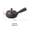 Estufa té cocina hogar interior casa de té china olla de cerámica tetera con asa lateral fuego de carbón Olla de red popular cocedor de té