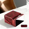 Caja de Cigarrillos Automática Creativa de Gama Alta con Diseño Retro, Portátil y Puede Sostener un Encendedor, Adecuada para Accesorios de Coche, Regalos de Gama Alta y Uso en el Hogar