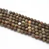 Piedra Natural Ágata Flor Calcedonia Cuentas Sueltas DIY Productos Semielaborados Pulsera Accesorios para el Cabello Accesorios Cuentas Redondas Venta al por Mayor Suministro Exclusivo Transfronterizo