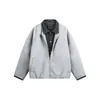 Ropa de Hombre Beijie 2025 Invierno Nuevo Ropa de Algodón Falsa de Dos Piezas Marca de Tendencia para Hombre Ropa de Trabajo Diseño de Ropa de Algodón Chaquetas de Algodón