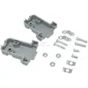 Conector de Porta Serial DB9 Fêmea Macho de 9 Pinos Tipo Solda Porta Serial COM RS232 Plug de Nove Pinos DB15/25/37