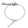 Pulsera de Plata S925 Mickey Daisi Ni para Mujer, Elegante Estilo Coreano Moda Lindo Dibujo Animado Estilo Ins Joyería Accesorios de Plata