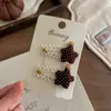 Grampo de Cabelo Estrela de Cinco Pontas Laço Cor Maillard Coreano Fofo BB Clip Acessórios de Cabelo Acessórios de Cabeça de Menina de Alta Qualidade Grampo de Cabelo