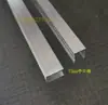 Accesorios para Flight Case Gabinete Ranura Plana Tipo U Paquete Individual Aluminio Borde Plano Aluminio 9 12 18 Sello de Gabinete