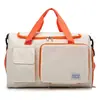 Bolso de Yoga para Mujer de Gran Capacidad Separación Seco y Húmedo Bolso Deportivo para Gimnasio para Hombre Moderno Sencillo Multifuncional Plegable