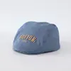 Boina Infantil Sencilla y Versátil, Nuevo Estilo de Comercio Exterior, Gorra de Béisbol Lavada con Letras de Boston, Gorra de Béisbol para Bebé
