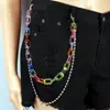 Joyas transfronterizas europeas y americanas moda colgante de oso acrílico cadena de cintura cadena corporal de cadena de plástico retro para mujer venta al por mayor