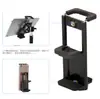 Tripé Suporte para Celular Giratório 360 Graus Clipe Suporte para Pessoa Preguiçosa Clipe Inteligente Clipe Horizontal e Vertical Suporte para Transmissão ao Vivo de Celular