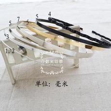 1.2/3/5/7MM多规格 头箍 DIY手工蝴蝶结发饰材料饰品配件批发