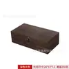 Caja de Madera Rectangular Paulownia Manchada Caja de Almacenamiento Caja de Madera Retro Estilo Tronco Caja para Empaque de Regalo Caja de Madera con Tapa