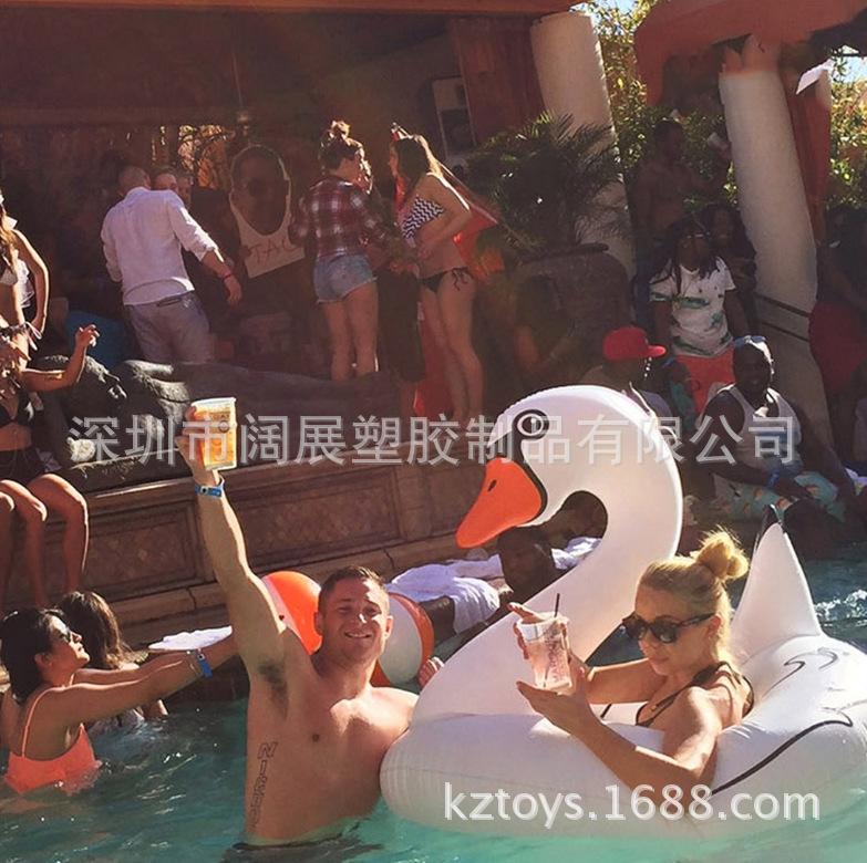 黑天鹅游泳圈 (3)