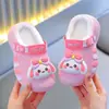 Lindas Pantuflas de Algodón Infantiles de Dibujos Animados Para Interiores Exteriores Antideslizantes Cálidas Cómodas Suela Suave Esenciales para el Hogar del Bebé Otoño Invierno