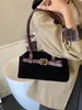 Bolso de Mano de Gama Alta de Nicho Gran Capacidad para Mujer Otoño e Invierno Retro Bolso de Hombro Axila Bolso de Mano para el Trabajo y Viajes
