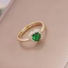 Europa y Estados Unidos anillo de amor de circonita de micro incrustación de cobre nuevo transfronterizo con diamantes completos, temperamento de moda para mujer, pulsera de oro de 18 quilates R39