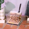 Presentes Comemorativos Culturais e Criativos Mais Vendidos Através das Fronteiras, Calendário de Escultura de Papel de Pássaro Cucú, Enfeites Criativos de Decoração de Mesa, Notas Adesivas Estéreo 3D