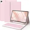 Funda protectora para tableta iPad Air11 M432 con teclado Bluetooth desmontable, funda de cuero magnética Air45 de 10.9 pulgadas