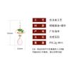 Brincos de leque estilo chinês femininos novos estilo chinês retrô cheongsam Hanfu estilo antigo imitação de brincos de jade 2024 início da primavera quente