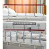 Valla de cama plegable para ancianos reposabrazos de mesita de noche valla de cama de dormitorio barandilla de cama valla para niños valla de cama sin pelea