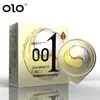 Condones Olo 001 Masculino y Femenino Ácido Hialurónico 10 Piezas Ultra Delgados de Larga Duración Seguros Condones de Byt Adult Products