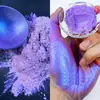 Fabricante Pronto Feito Super Flash Nail Art Pó de Diamante Cosméticos Cor Polarizada Que Muda de Cor Diamante Fantasma Mica Pó Perolado Atacado