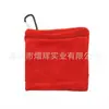 Bolsa limpiadora de pelotas de golf bolsa lavadora de pelotas con gancho toalla limpiadora de pelotas de golf toalla de terciopelo de doble cara accesorios de golf
