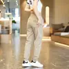 Pantalones Casuales de Seda de Hielo para Hombre Primavera/Verano 2026 Ligeros Transpirables de Secado Rápido Pantalones Deportivos Modernos Versátiles Estampados Holgados Pantalones Jogger