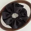 Acessórios de Cabelo Coreanos Laço de Cabelo Simples Preguiçoso Elegante Flor Botão Versátil Cor Pura Tecido Flor de Cabeça Corda de Cabelo para Rabo de Cavalo Baixo para Mulheres