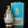 Garrafa de Vinho de Cerâmica 2,5kg Conjunto de Presente Jingdezhen Jixiang Ruyi Conjunto de Vinho Doméstico Coleção de Jarra de Vinho Ornamento Bule de Vinho Aguardente