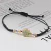 Pulsera trenzada Círculo Qiankun, estilo Nudo Chino, Símbolo de Manzana y Deseo, Fragmentos de Plata, 0 kg Atracciones Turísticas, Fabricante Transfronterizo, Venta al por Mayor de Joyería
