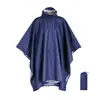 Poncho Impermeable Tres en Uno de Comercio Exterior Lona de Mochila Exterior Transfronteriza para Montañismo Poncho Portátil de una Pieza para Adultos