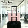 Bolsa de Viaje Nueva Acolchada Transfronteriza, Bolso de Mano Ligero Casual de Gran Capacidad Esponjoso para Mujer, Bolso de Hombro