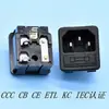 AC-02 Fusível Único/Duplo Dois-em-Um Conector de Tomada Médica CE EU Certificado 10A