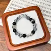 Pulsera auspiciosa de dragón estilo chino Nuevo estilo chino Colgante de la fortuna Pulsera de pareja del zodíaco Regalo para el año del zodíaco
