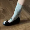 Nuevos Zapatos Planos Mary Jane de Ballet Retro con Estrella y Moño para Mujer, Temporada Primavera/Verano 2026, con Tacón Oculto, Versátiles y Adelgazantes