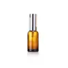 Frasco Gotero Marrón de 50ml Botella Vacía Marrón Original Sub-Botella Líquido Esencia Perfume Botella de Vidrio a Prueba de Luz