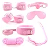 Juguetes Sexuales Set de Siete Piezas Alternativa SM Cuerda de Bondage Mordaza para la Boca Set de Herramientas de Tortura Accesorios para que las Mujeres Usen para Bondage y Mejora de la Pasión